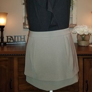 Express taupe skirt